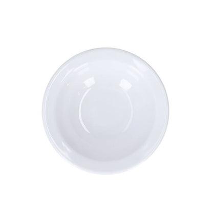 Juego 6 Platos para Postre 4.5'' 11.4 cm Melamina Travessa Blanco
