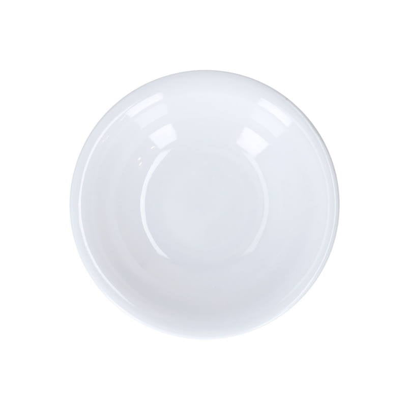 Juego 6 Platos Soperos 19 cm 7.5'' Melamina Blanco Travessa