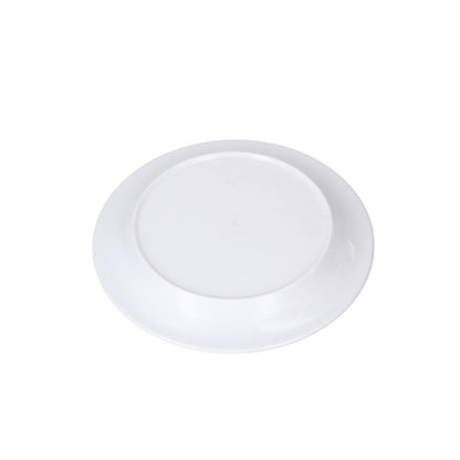 Juego 6 Platos Trinche 10'' 25.4 cm Melamina Blanco Travessa