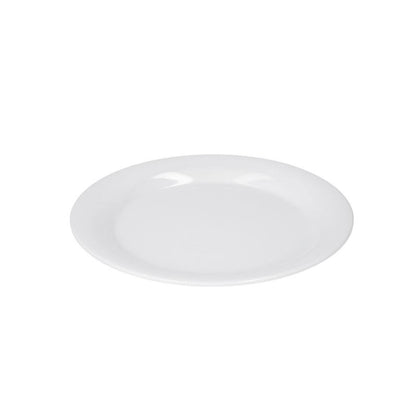 Juego 6 Platos Trinche 8'' 20.3 cm Melamina Blanco Travessa
