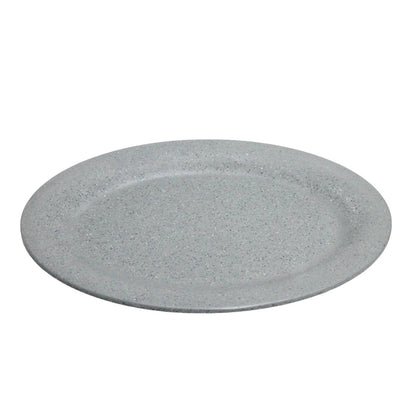 Juego 6 Platos Trinche 9'' 22.9 cm Melamina Gris Travessa