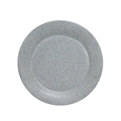 Juego 6 Platos Trinche 20 cm Melamina Gris Travessa