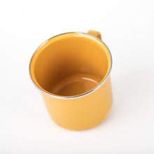 Pocillo Hervidor 14 cm Acero Vitrificado Amarrillo Cinsa 321255