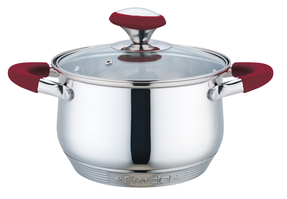 Batería de Cocina 12pz Acero Inoxidable Omania Inducción Fraciel
