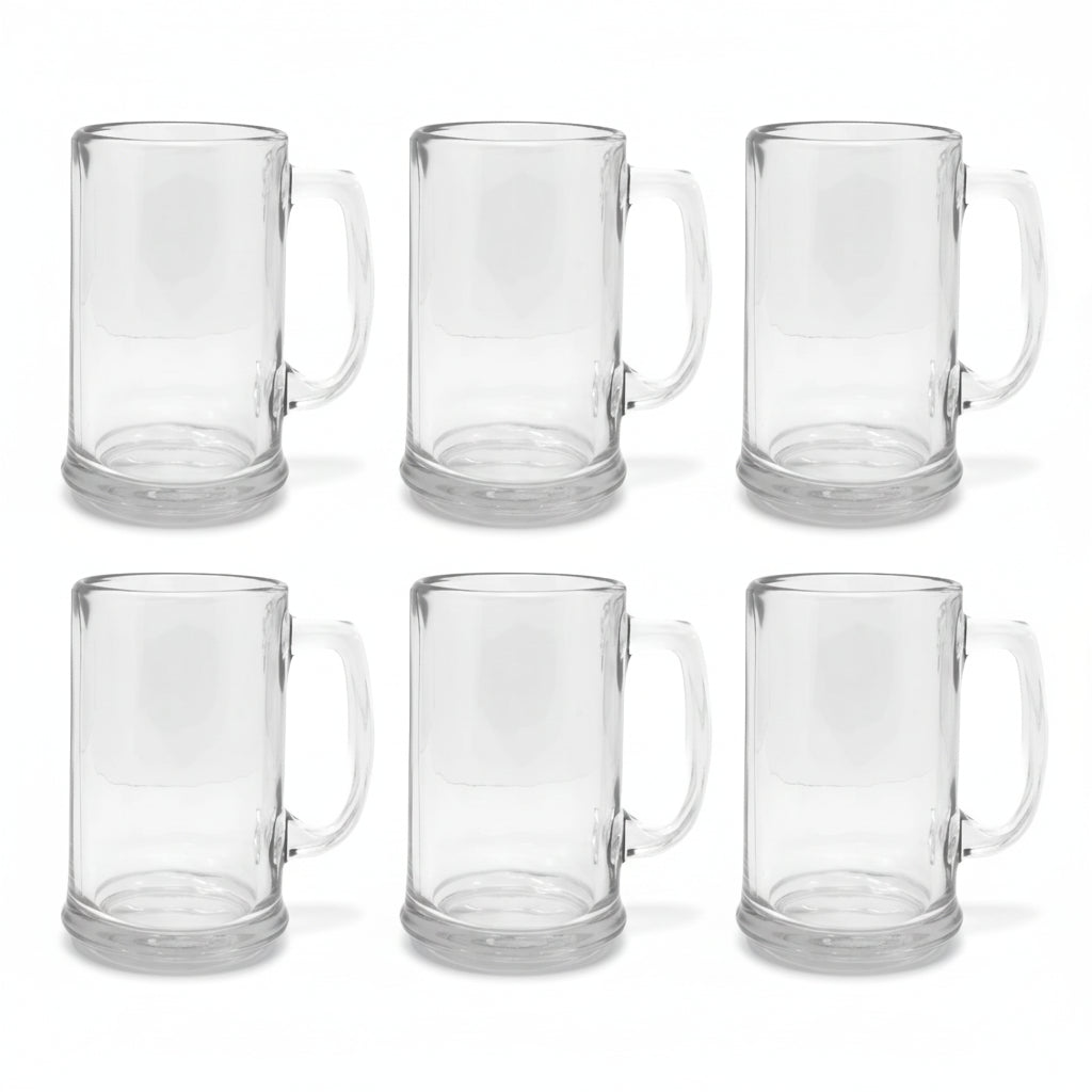 Juego de 6 Tarros Cerveceros Vidrio 445 ml Libbey 5011
