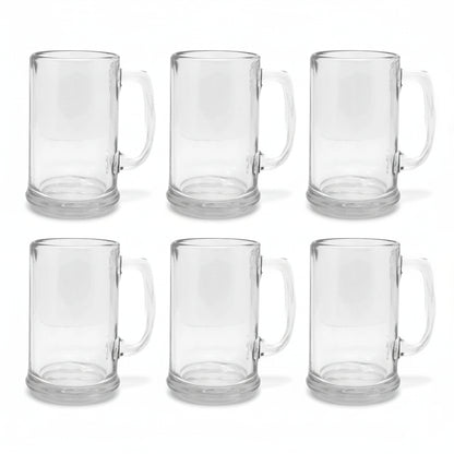 Juego de 6 Tarros Cerveceros Vidrio 445 ml Libbey 5011
