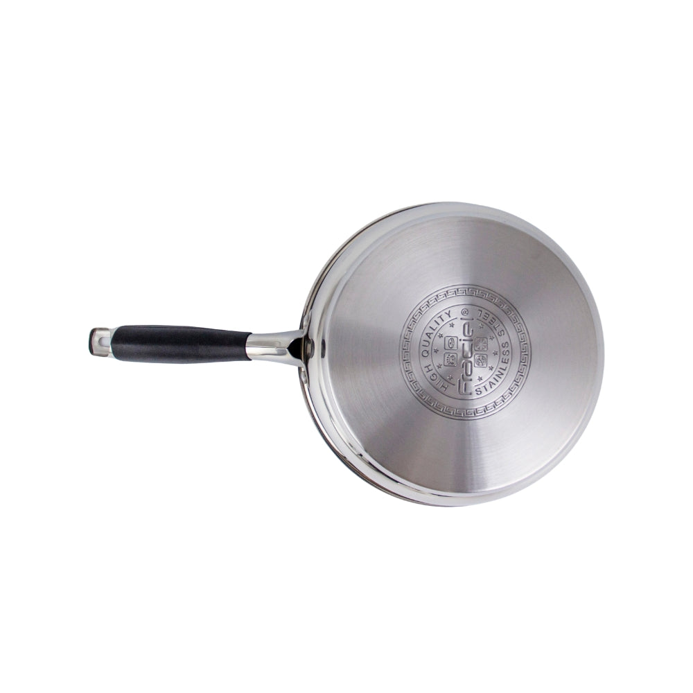 Sartén c/tapa 26cm s/Antiadherente Acero Inoxidable Fraciel