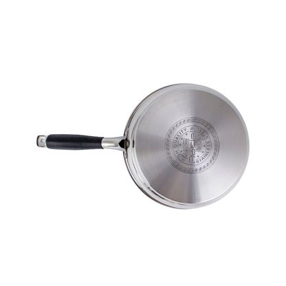 Sartén c/tapa 26cm s/Antiadherente Acero Inoxidable Fraciel
