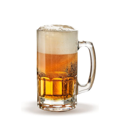 Tarro Vaso Cervecero 1 Lt Vidrio Glassia