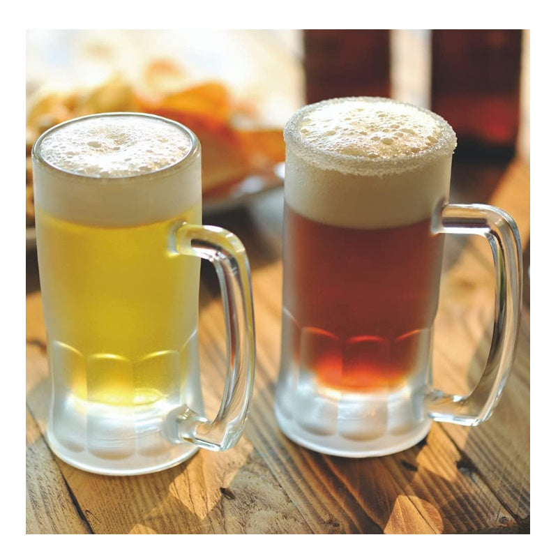 Tarro Vaso Cervecero 1 Lt Vidrio Glassia