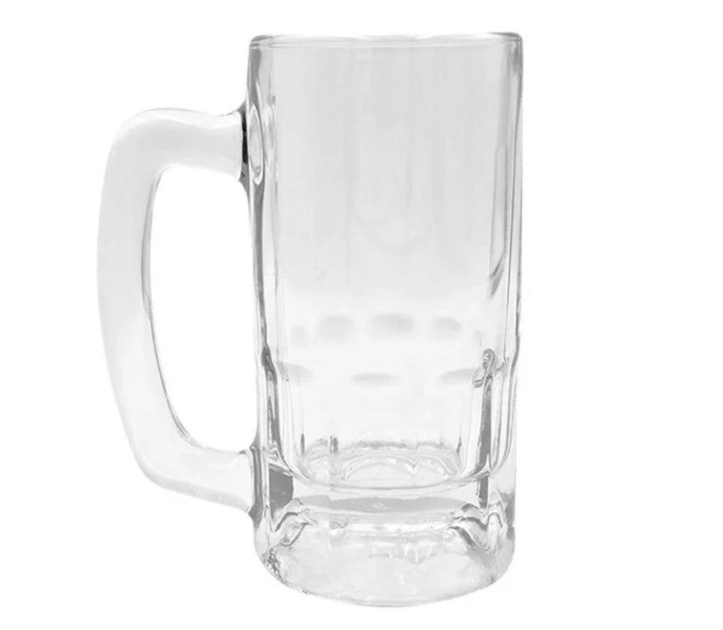 Set Pack 24 Tarros Vasos Cerveceros 360 ml Vidrio Glassia