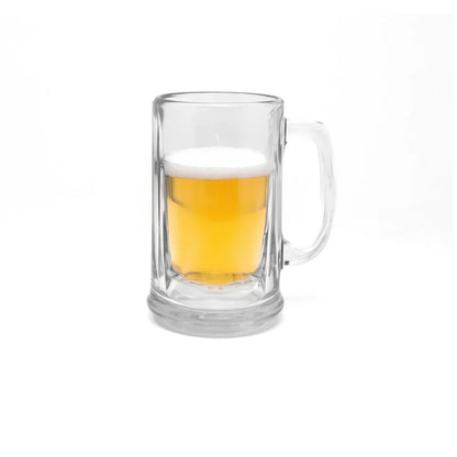 Juego 12 Tarros Cervecero Vidrio 445 ml Handled Libbey 5011