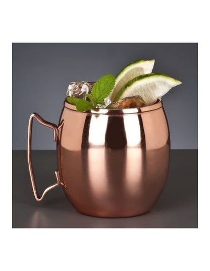 Taza/ Tarro para Cerveza de Cobre 414 ml Moscow Libbey