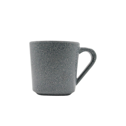 Juego 4 Tazas Melamina 360 ml Gray Granite Tarro Tavola
