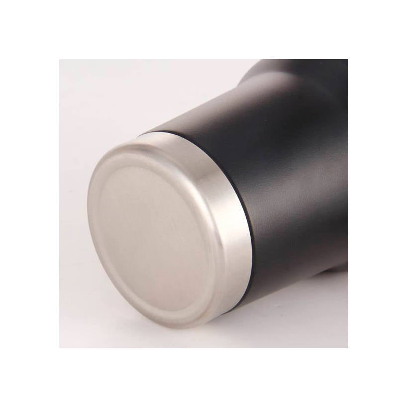 Vaso Termo Acero Inoxidable 30 oz 887 ml c/Tapa Travessa Negro