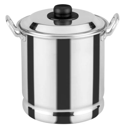 Vaporera Tamalera 34 cm Con Tapa Aluminio Vasconia Olla 4000191