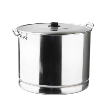 Vaporera Tamalera 47 L Aluminio PRO Con Tapa Vasconia 4071375