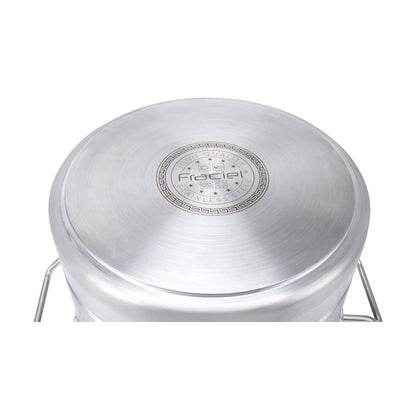 Vaporera Tamalera 36 cm 40 lt Acero Inoxidable Inducción Fraciel