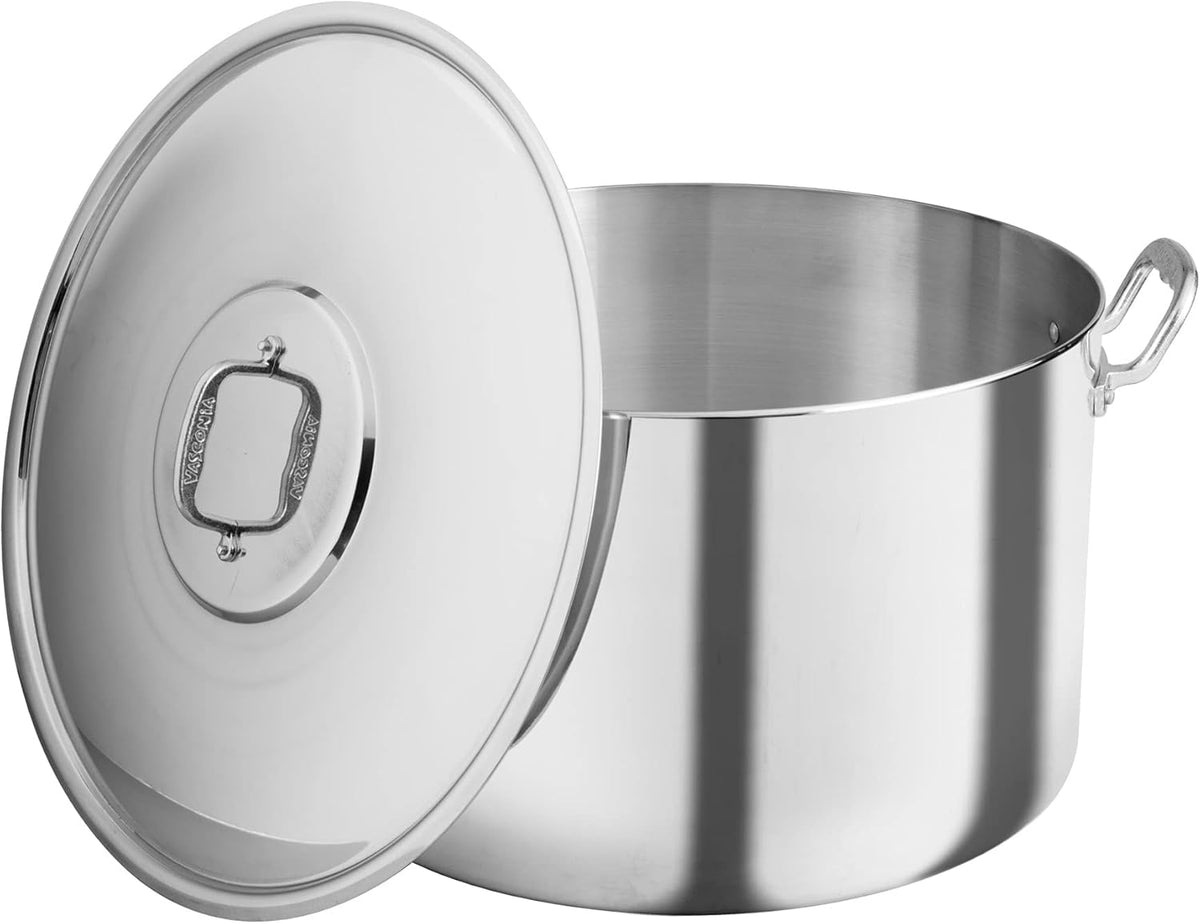 Olla Alta Recta Vasconia NSF 60 L/ 50 cm Aluminio 4030327