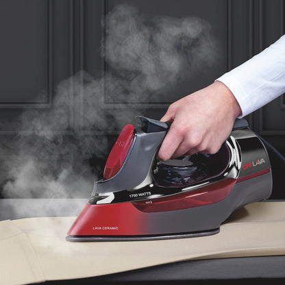 Plancha De Vapor CHI Lava Cerámica Retráctil 1700 W 13131