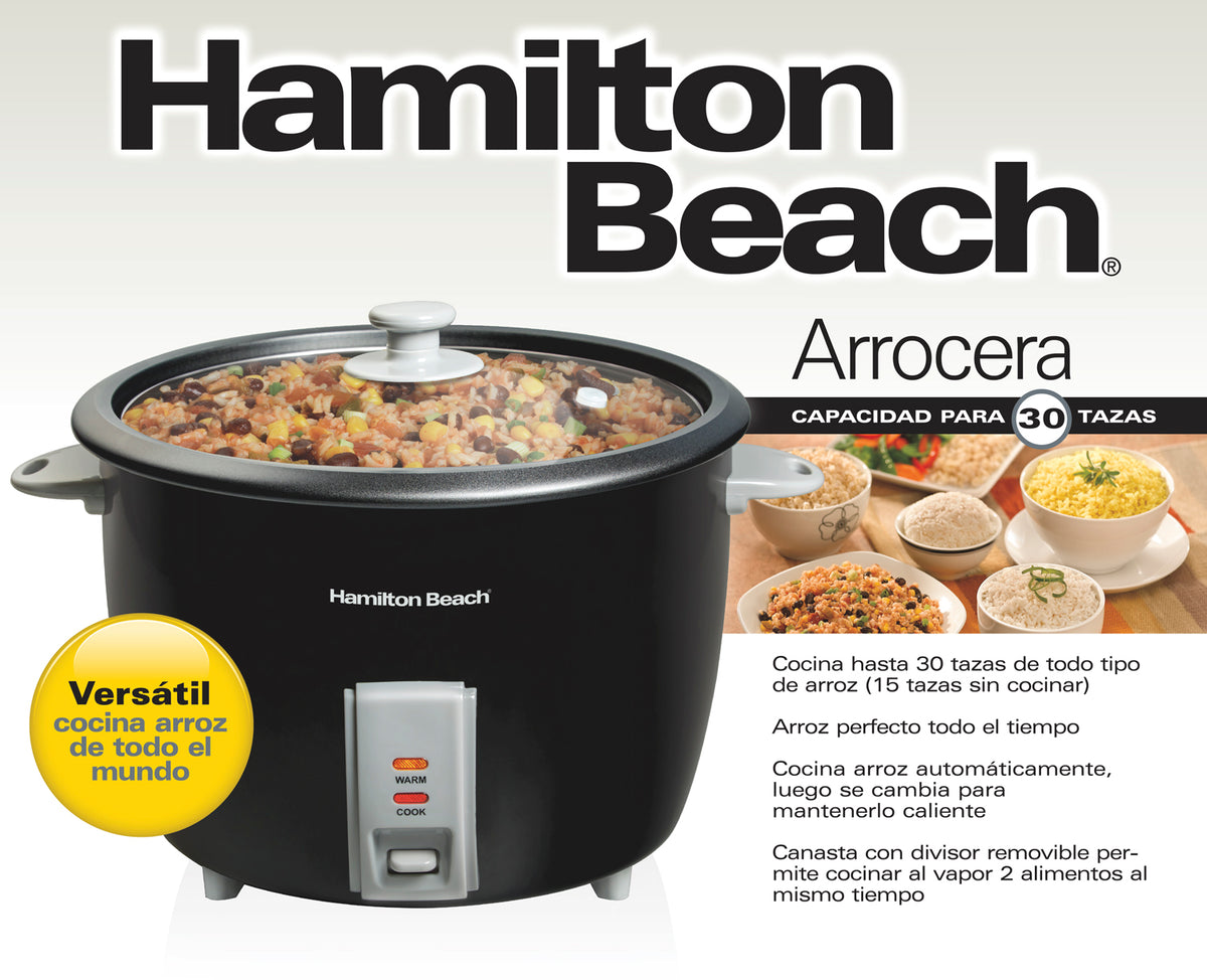 Arrocera Eléctrica Hamilton Beach 37550 30tz 1000 W