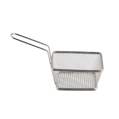Cesta Servicio Alambre Acero Inoxidable Con Asa Tablecraft