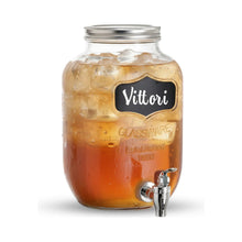 Dispensador De Bebidas Vitrolero Vidrio 4 L Vittori 2801