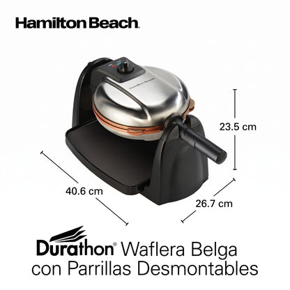 Waflera Belga Giratoria 800 W 26133 - Hamilton Beach -
