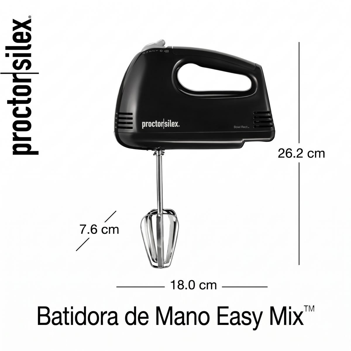 Batidora de Mano 62507G Proctor Silex  100W 5 Velocidades