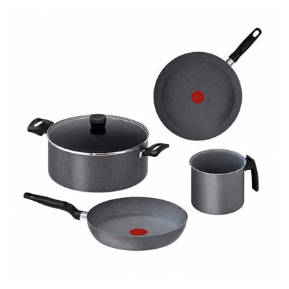 Batería De Cocina T-fal Elemental Stone 5 pz 5819000