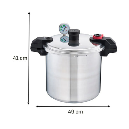 Olla De Presión 20.8 L Aluminio Pulido P3105231 - T-fal -