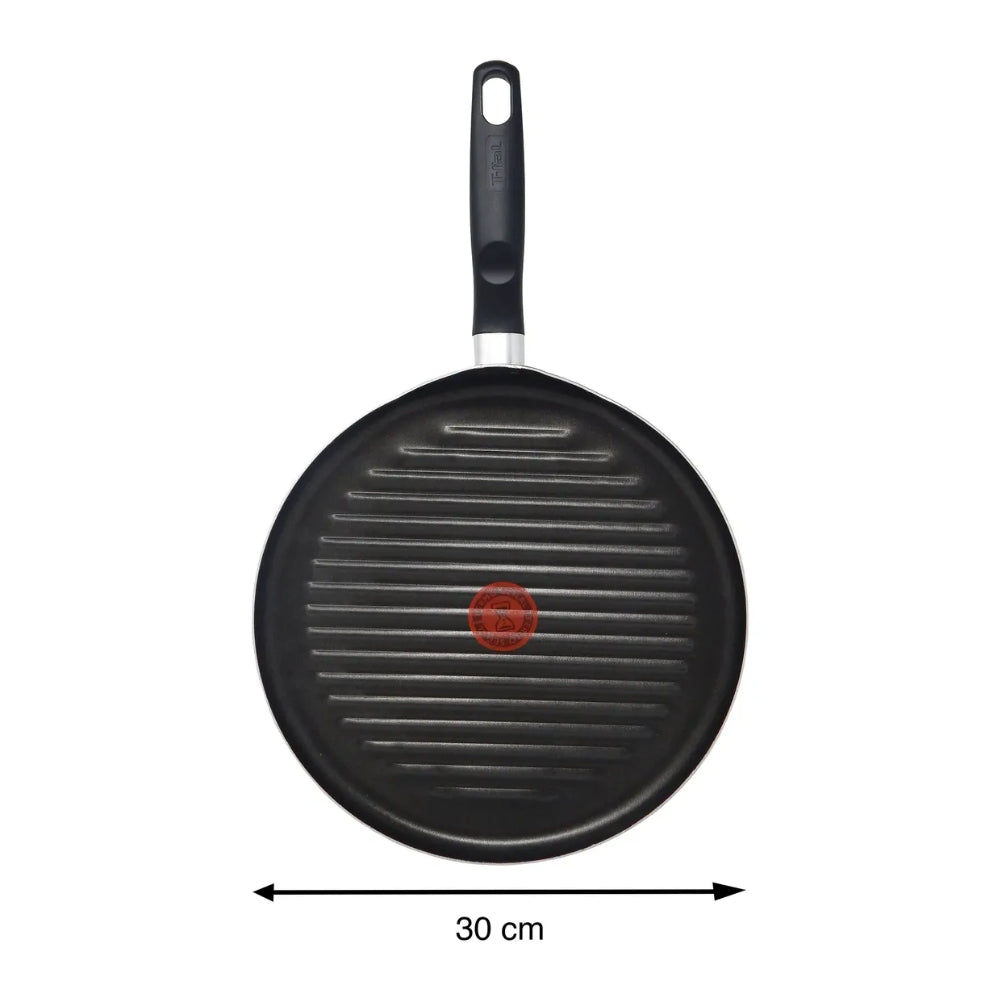 Sartén Grill Asador 30 cm T-fal Vital Aluminio Negro