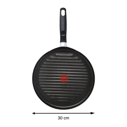 Sartén Grill Asador 30 cm T-fal Vital Aluminio Negro