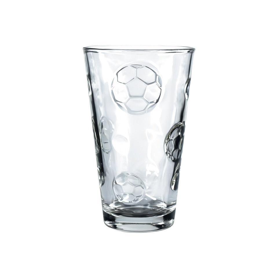 Set 6 Vasos Vidrio Libbey 416ml Cerveza Balones Mundial 2026